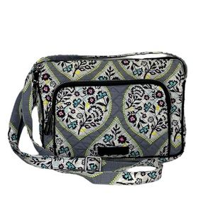Vera Bradley Heritage Leaf RFID Little Hipster Crossbody Bag Floral Paisley